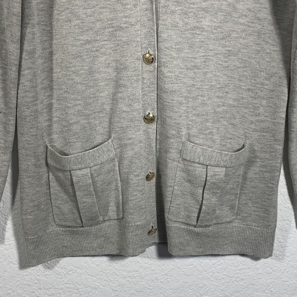 Banana Republic Wool Blend Button Up Pocket Sweater Cardigan Size Medium Womens - Picture 5 of 9